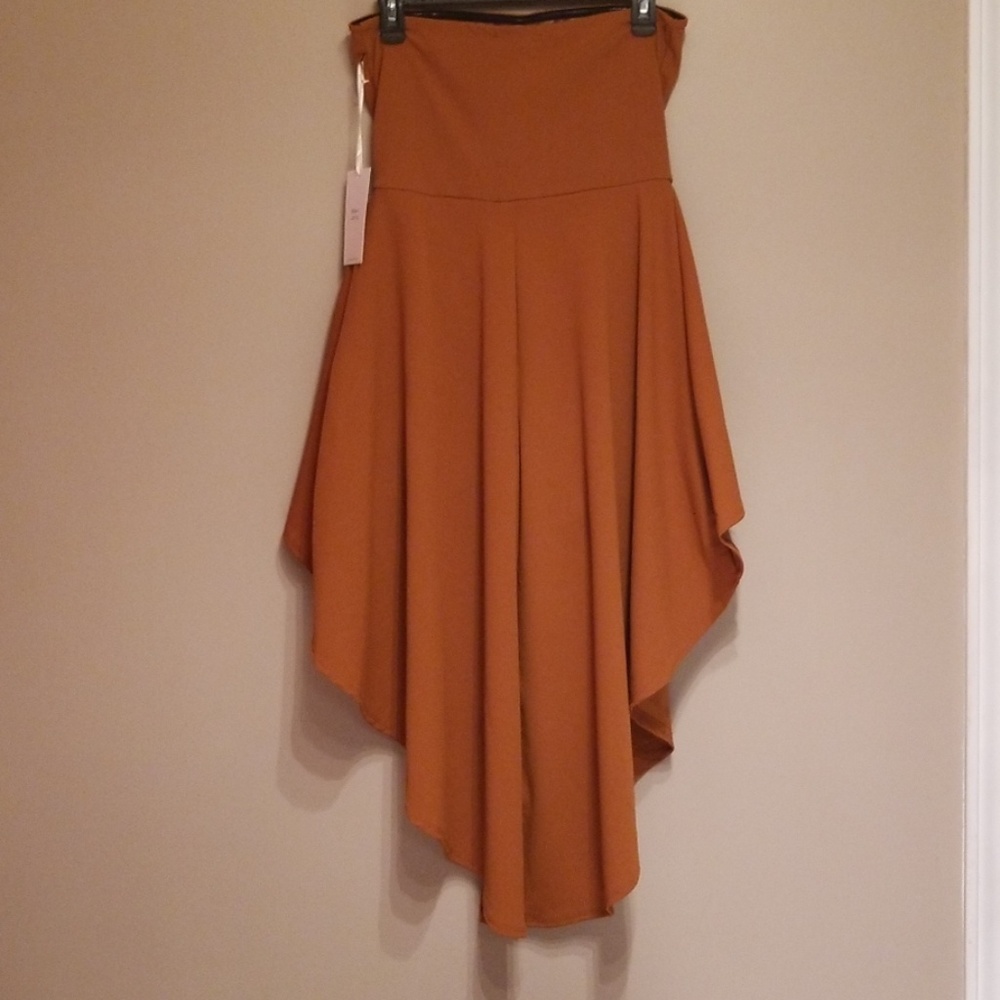 🆕️Strapless high low romper outfit - Picture 2 of 7